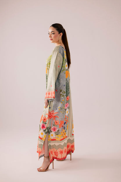 KF33 - Printed Kaftaan