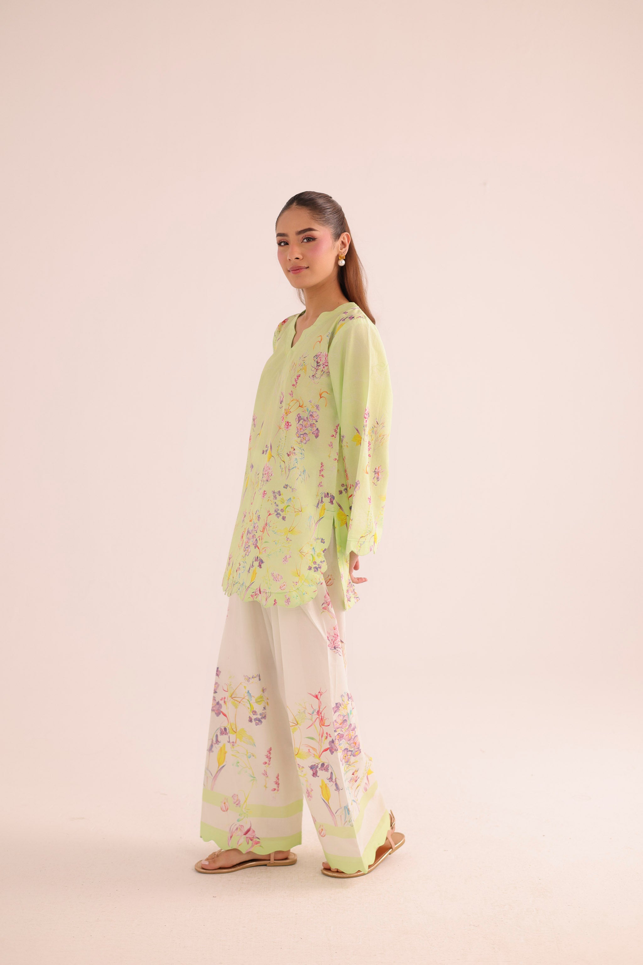 2PC Summer Lawn Dress- PRT L42952
