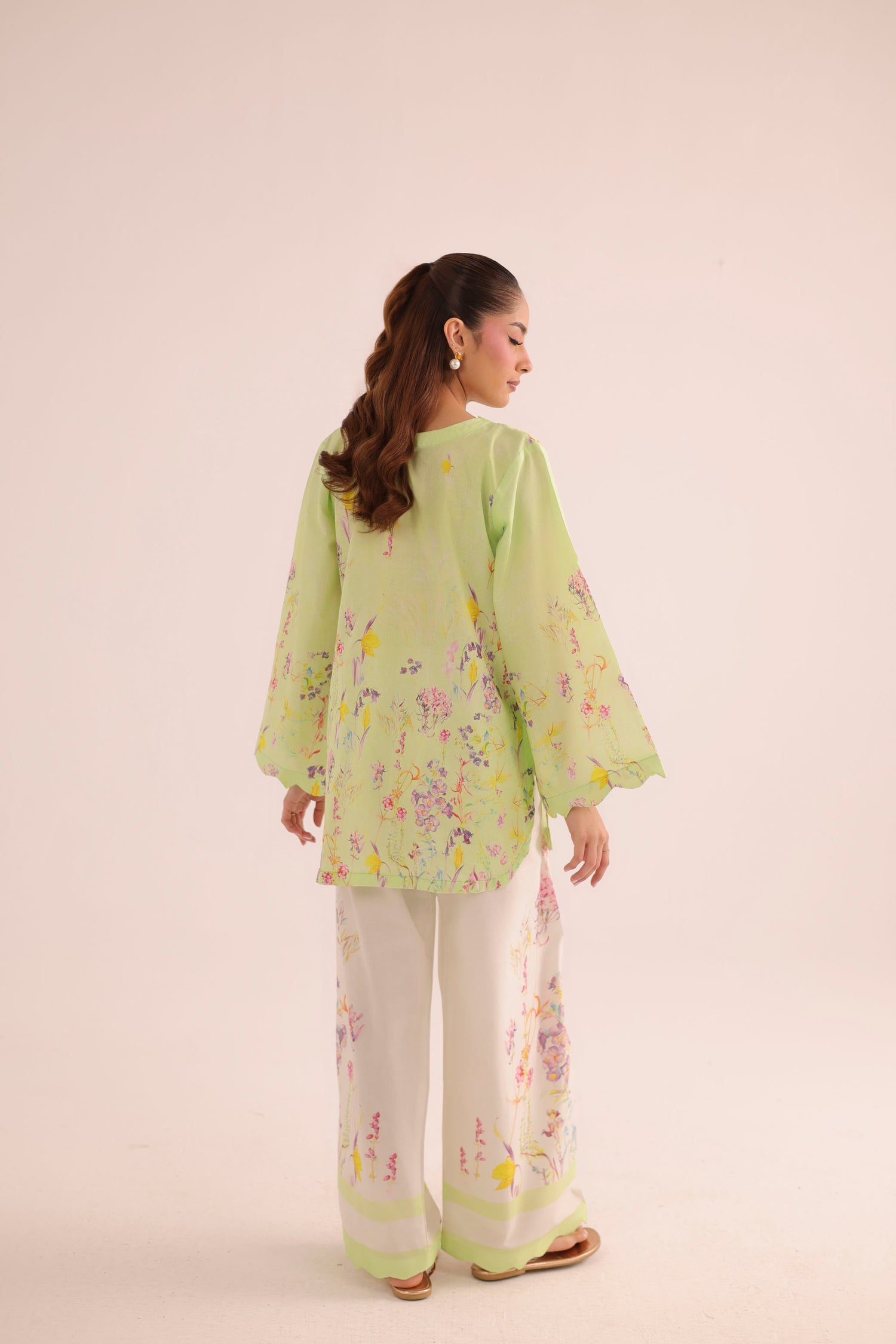 2PC Summer Lawn Dress- PRT L42952