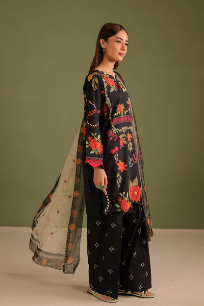 3PC Printed Lawn Suit - 42709