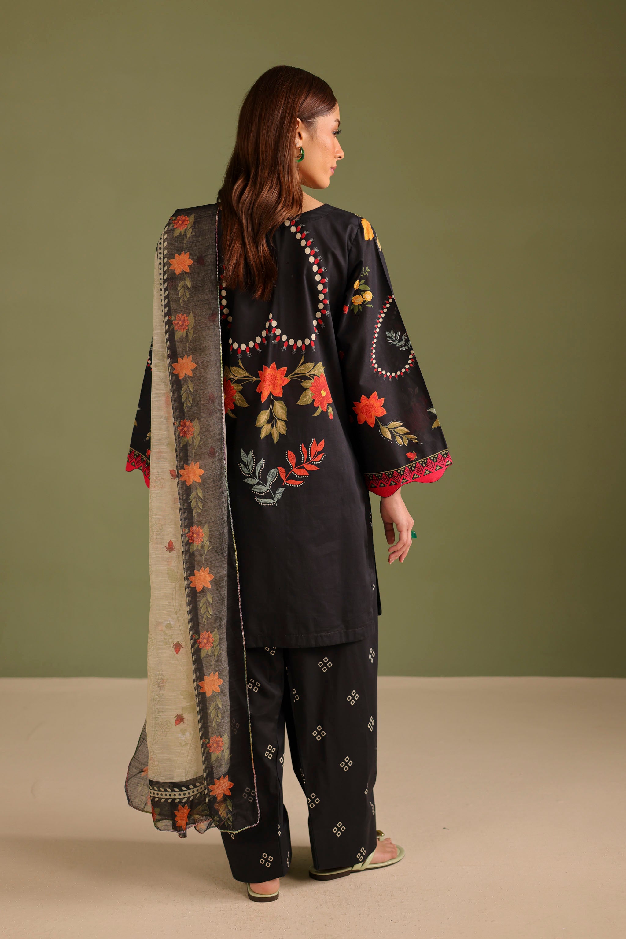 3PC Printed Lawn Suit - 42709