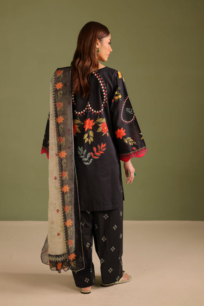 3PC Printed Lawn Suit - 42709