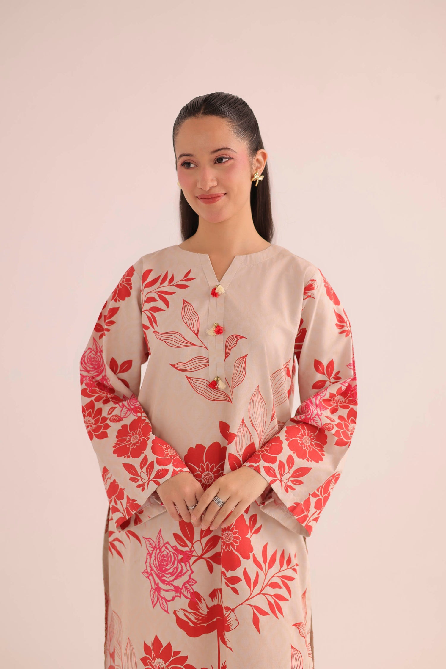 2PC Summer Lawn Dress- PRT L42192