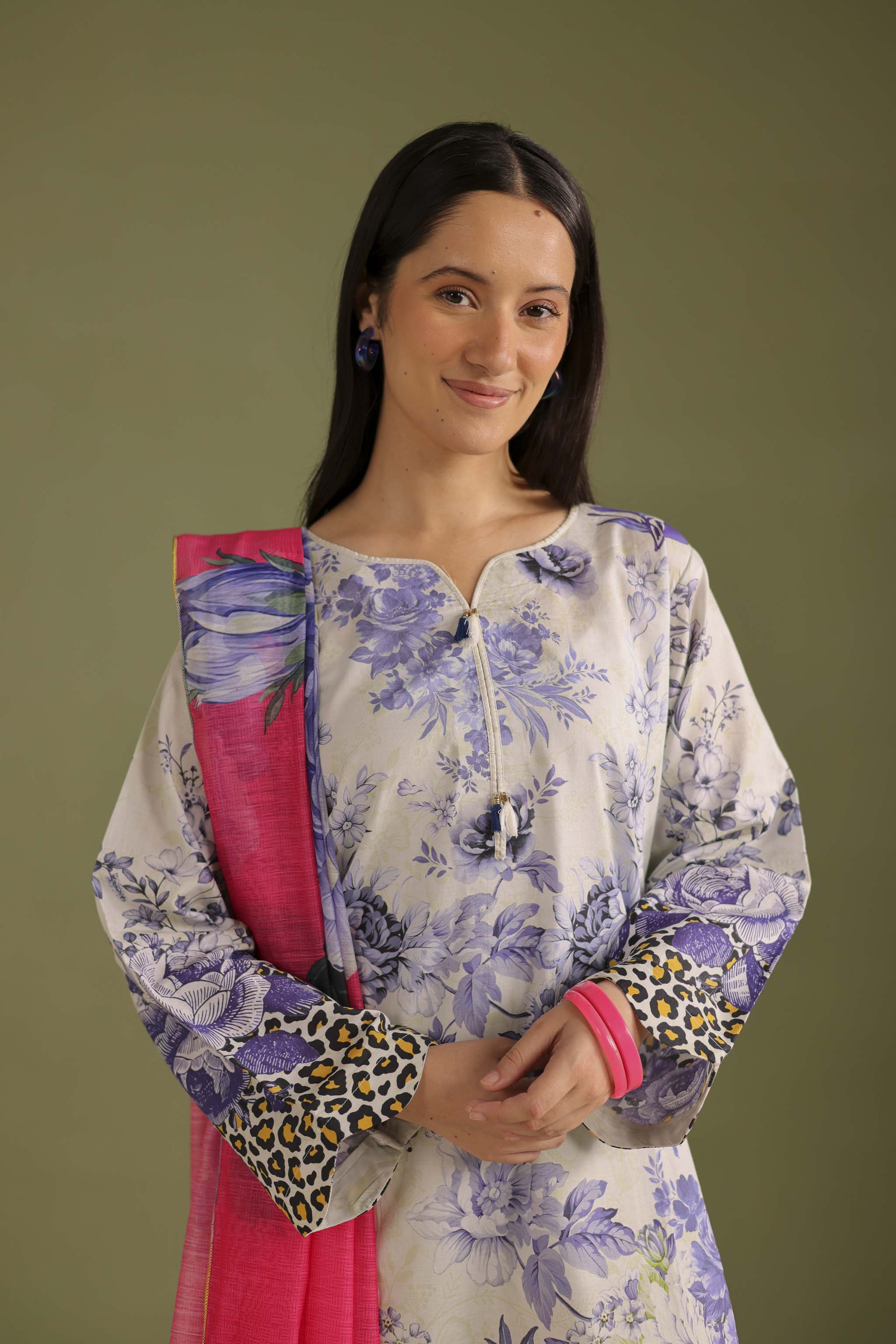 3PC Printed Lawn Suit - 42660