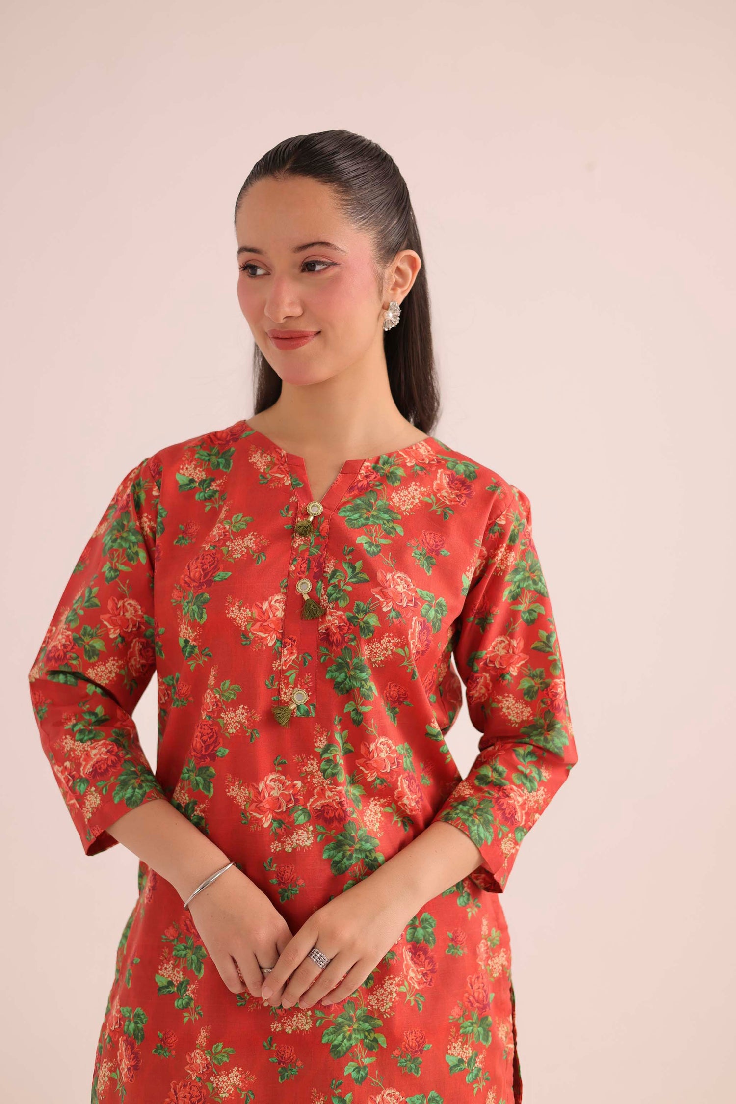 2PC Summer Lawn Dress- PRT L42733