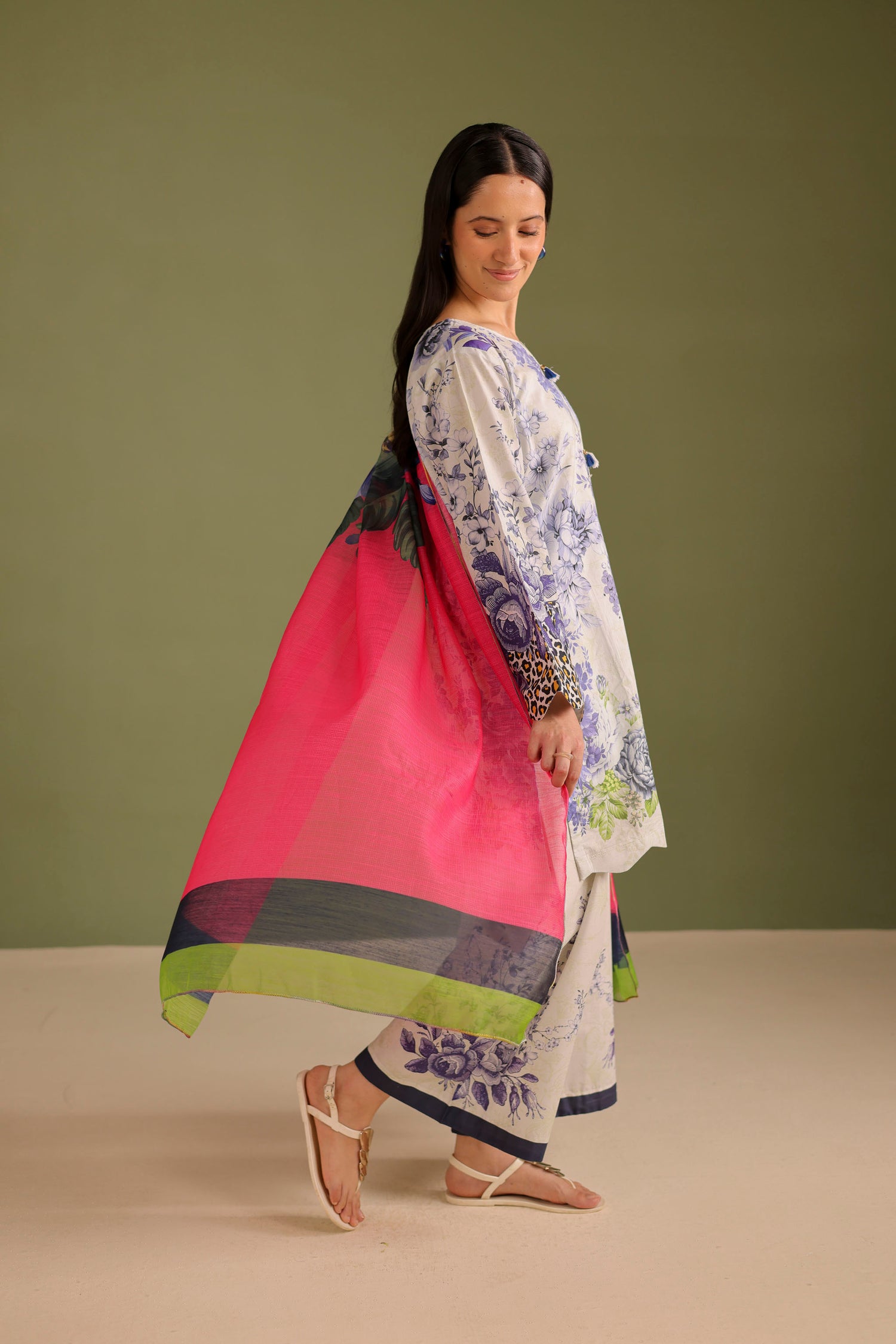 3PC Printed Lawn Suit - 42660