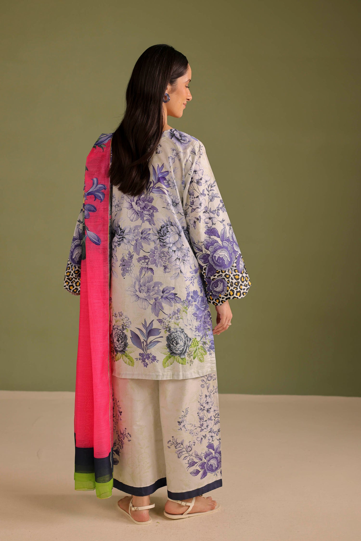 3PC Printed Lawn Suit - 42660