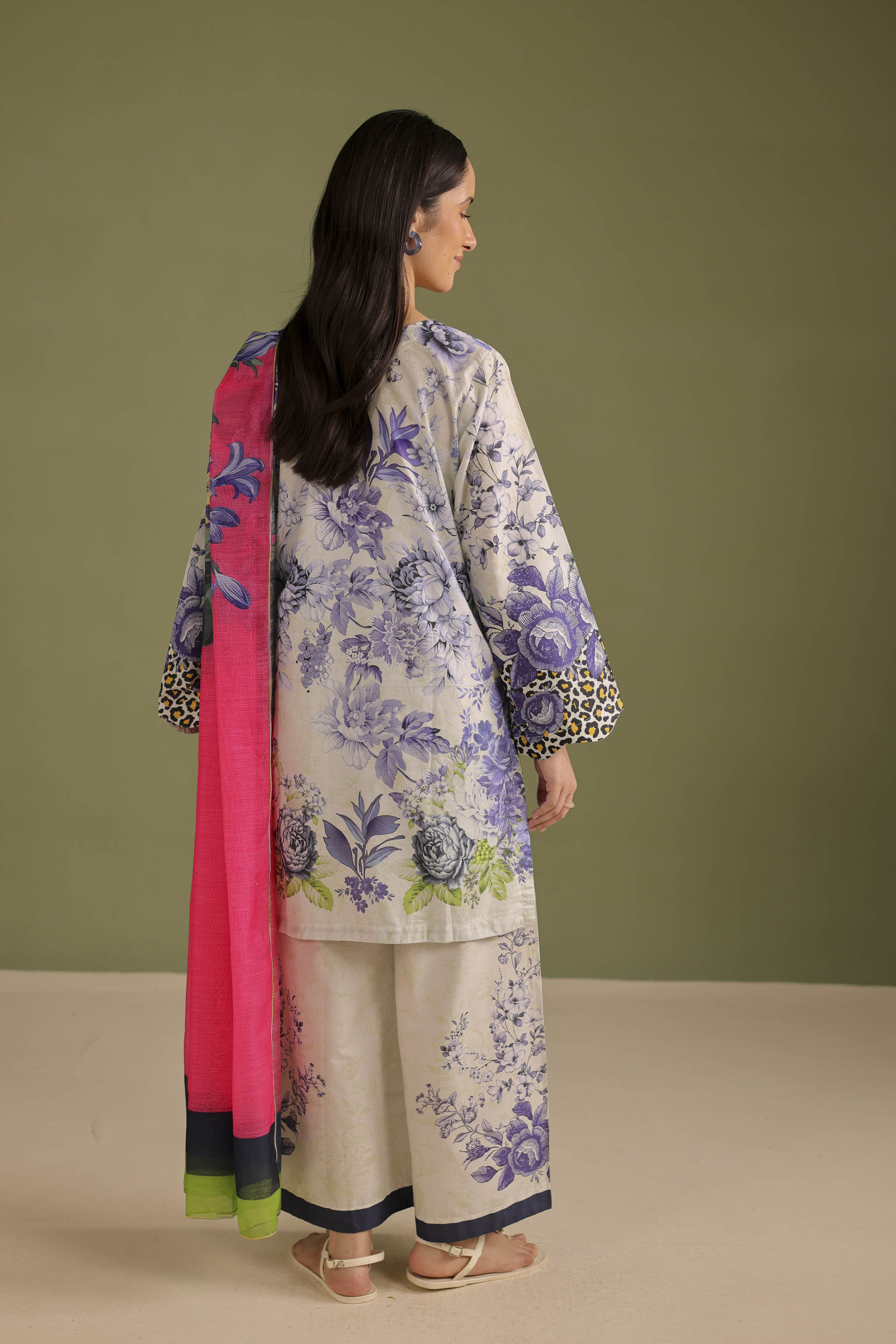 3PC Printed Lawn Suit - 42660