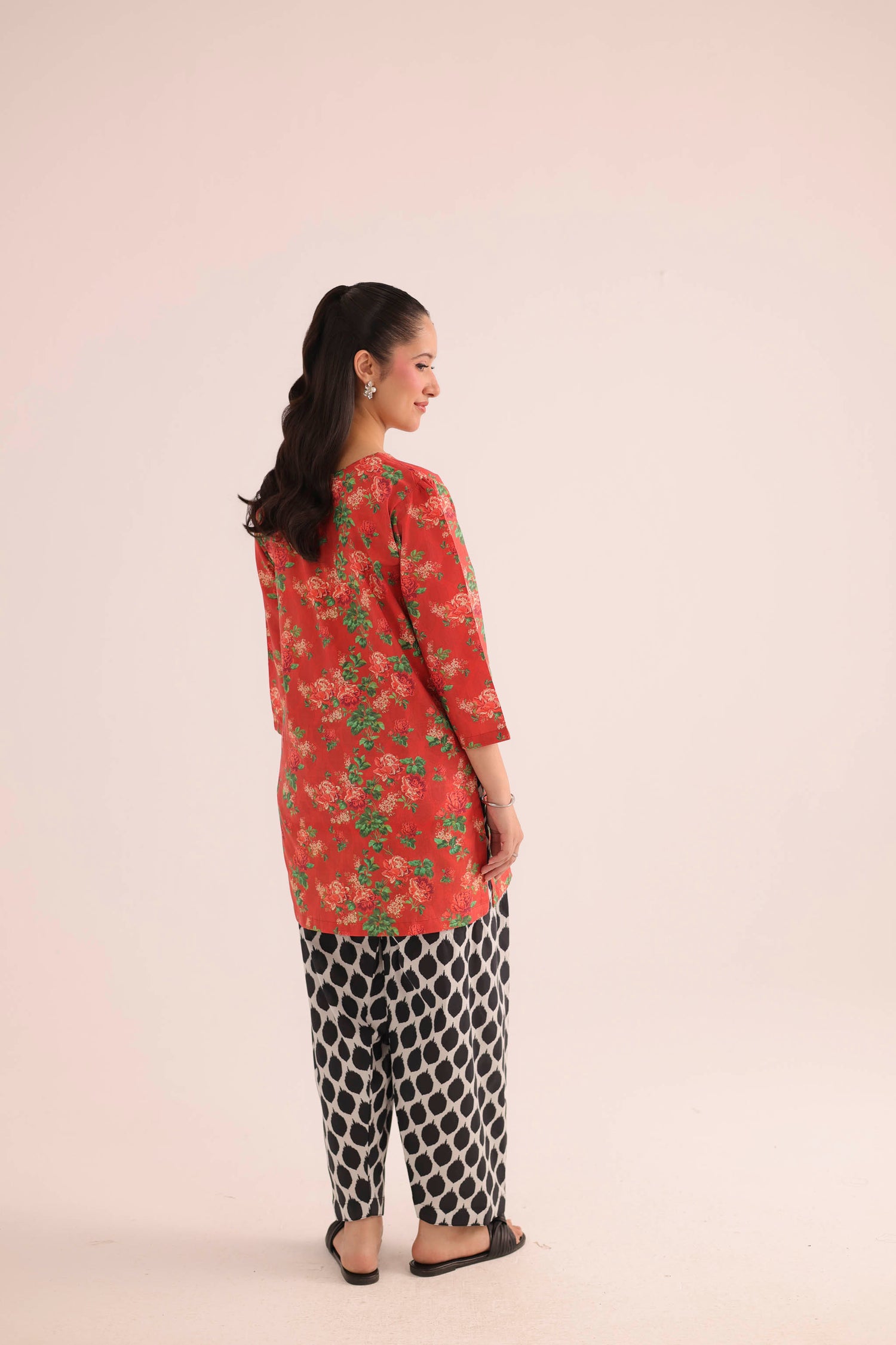 2PC Summer Lawn Dress- PRT L42733