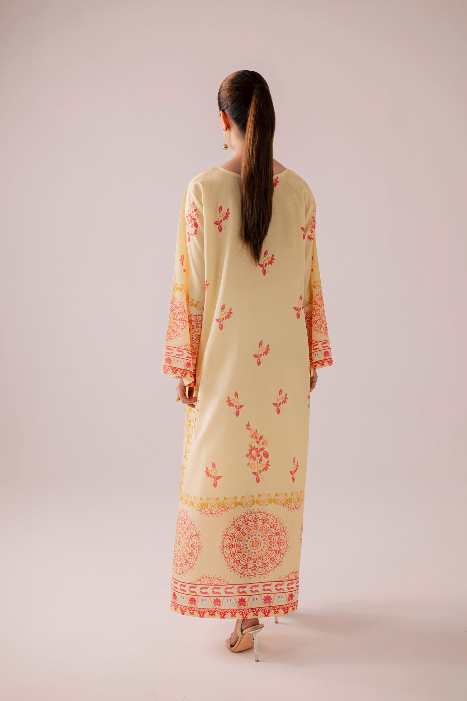 KF35 - Printed Kaftaan
