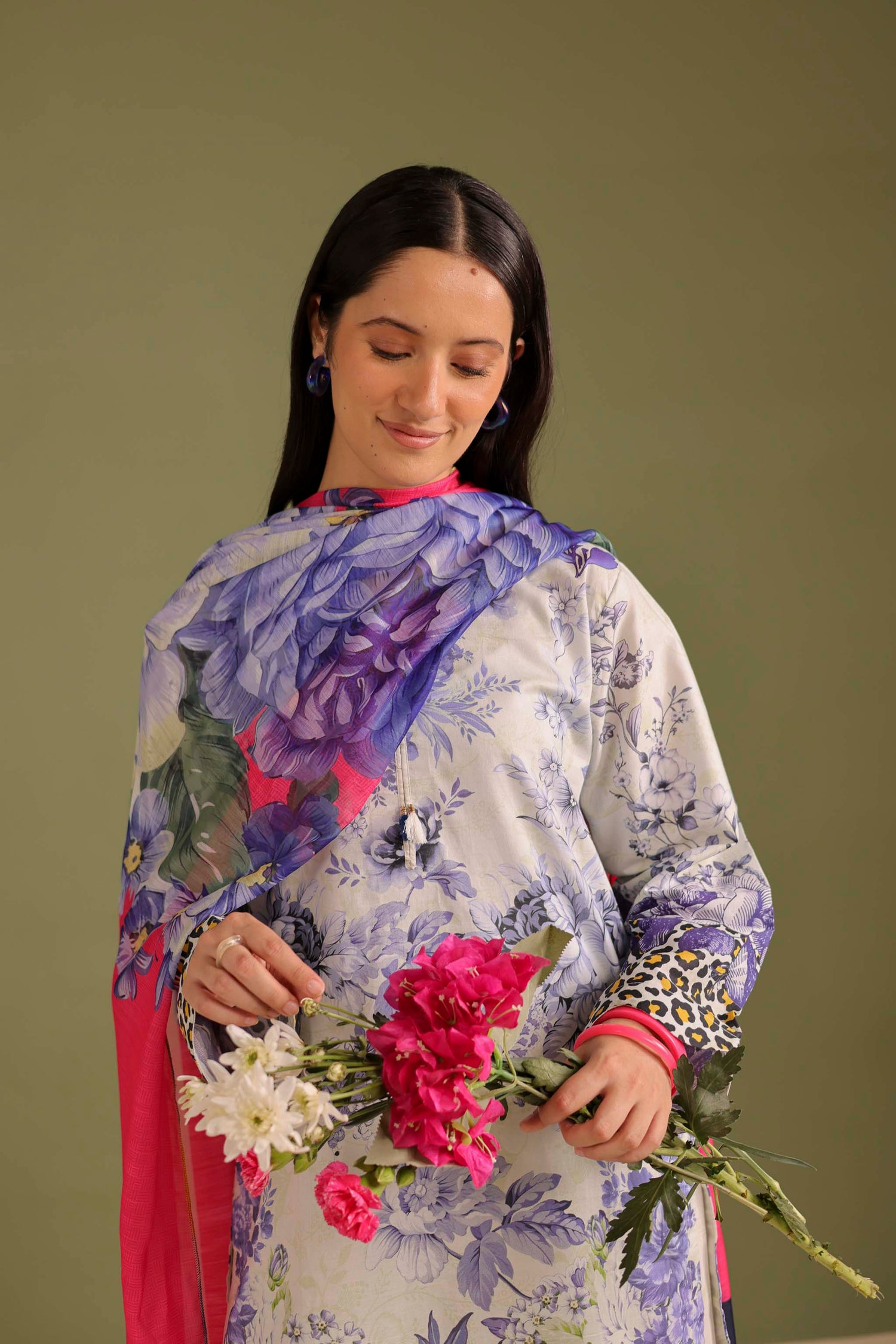 3PC Printed Lawn Suit - 42660
