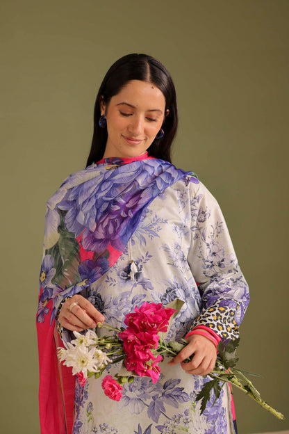 3PC Printed Lawn Suit - 42660