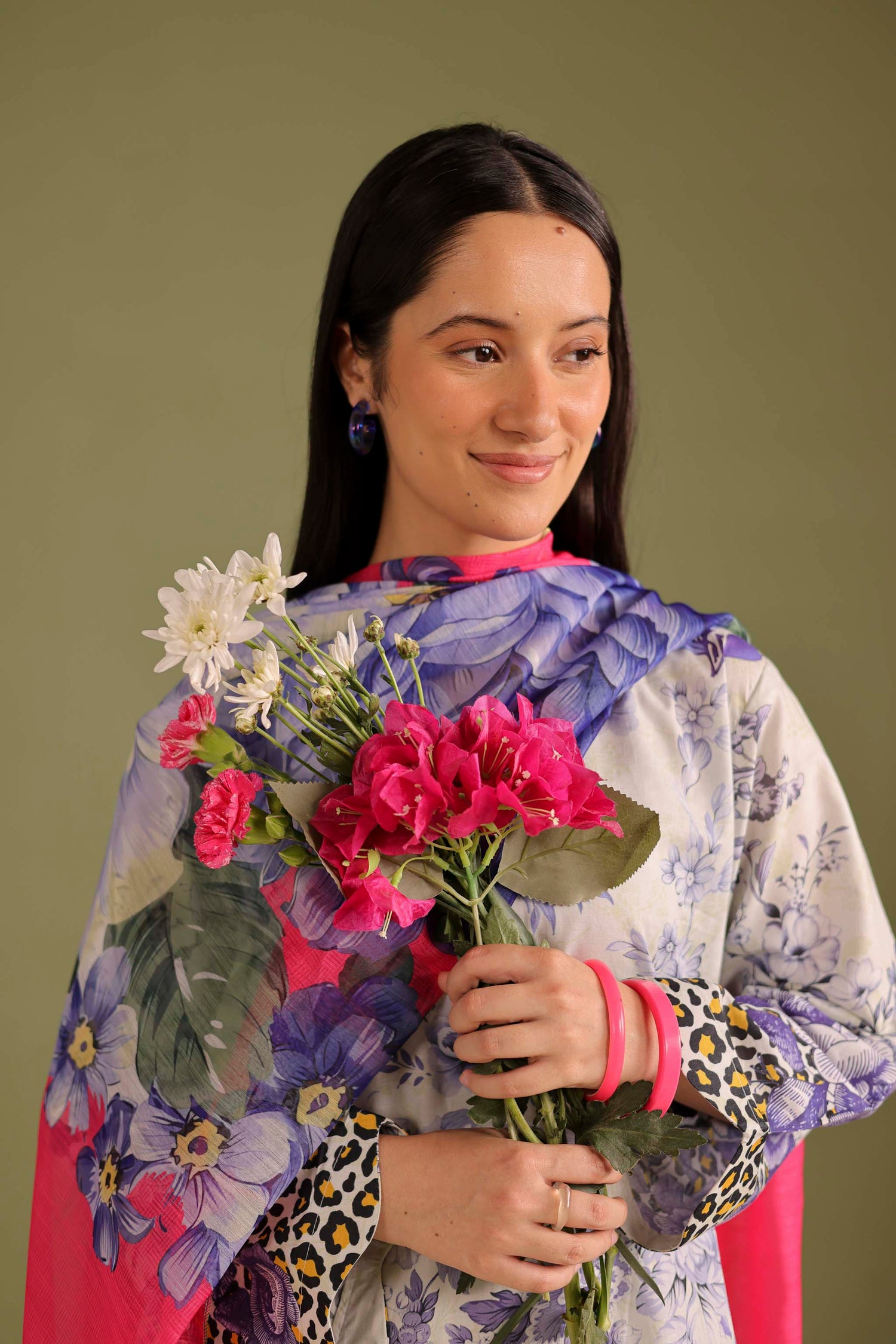 3PC Printed Lawn Suit - 42660