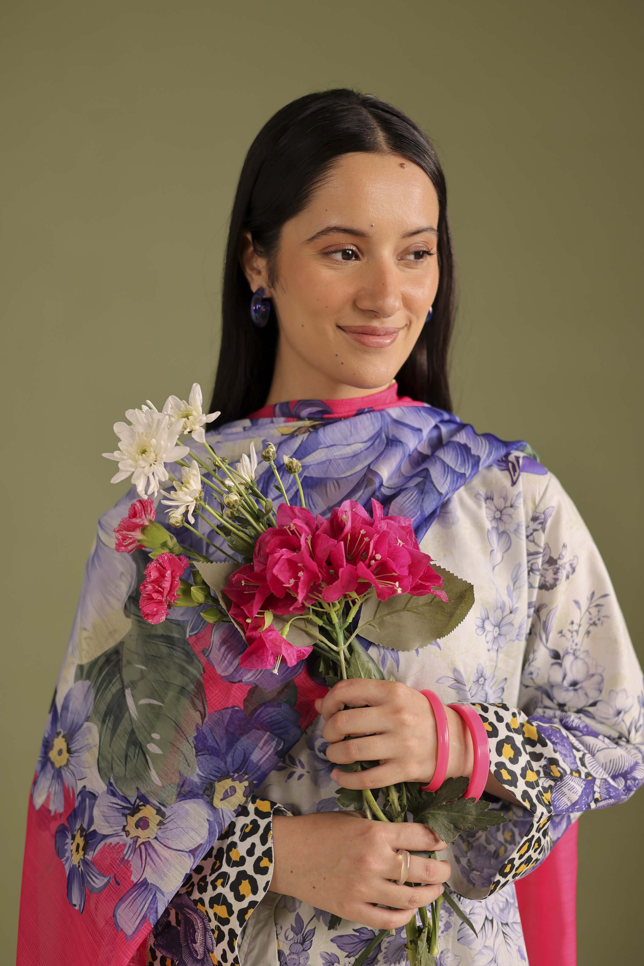 3PC Printed Lawn Suit - 42660