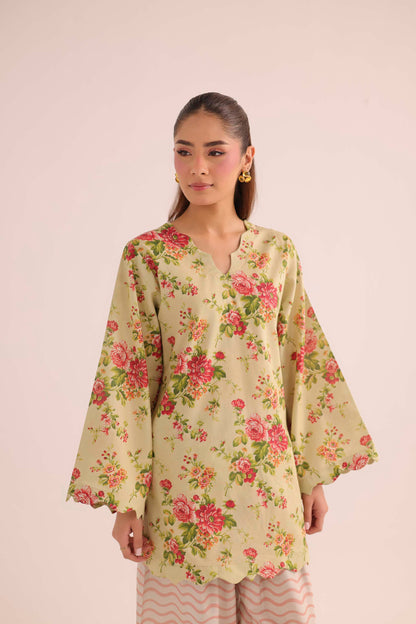 2PC Summer Lawn Dress- PRT L42971