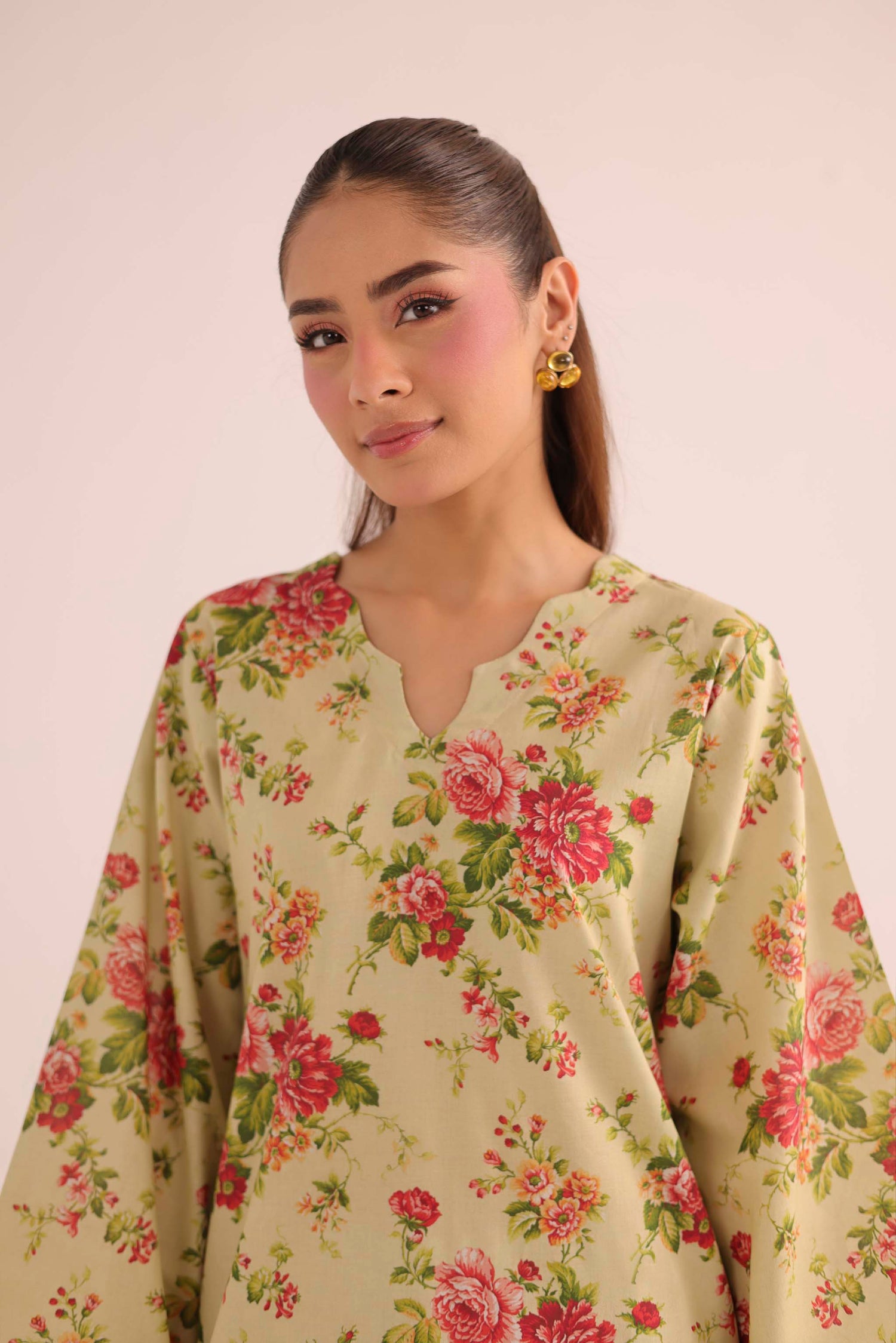 2PC Summer Lawn Dress- PRT L42971