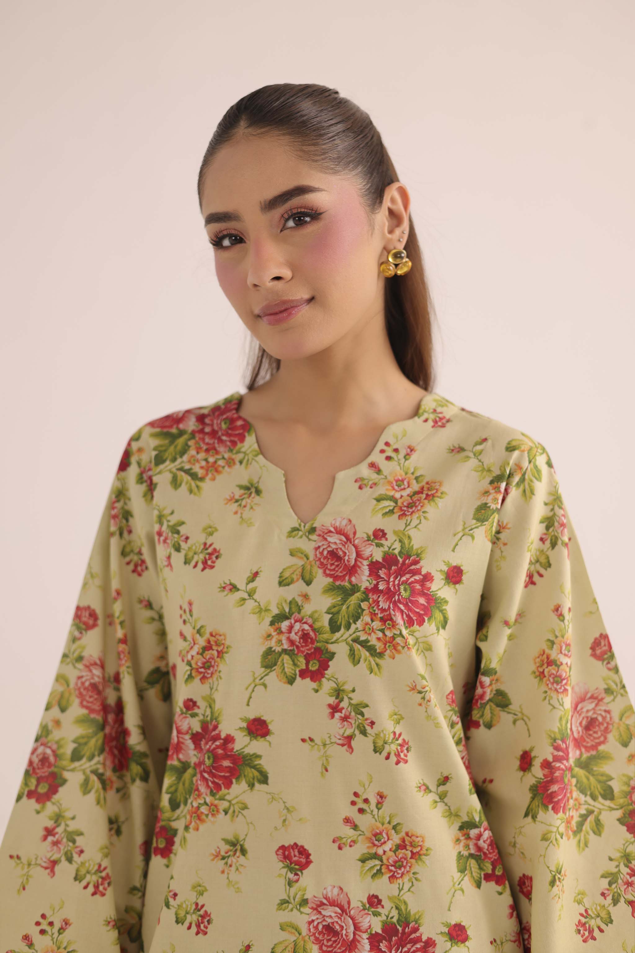 2PC Summer Lawn Dress- PRT L42971