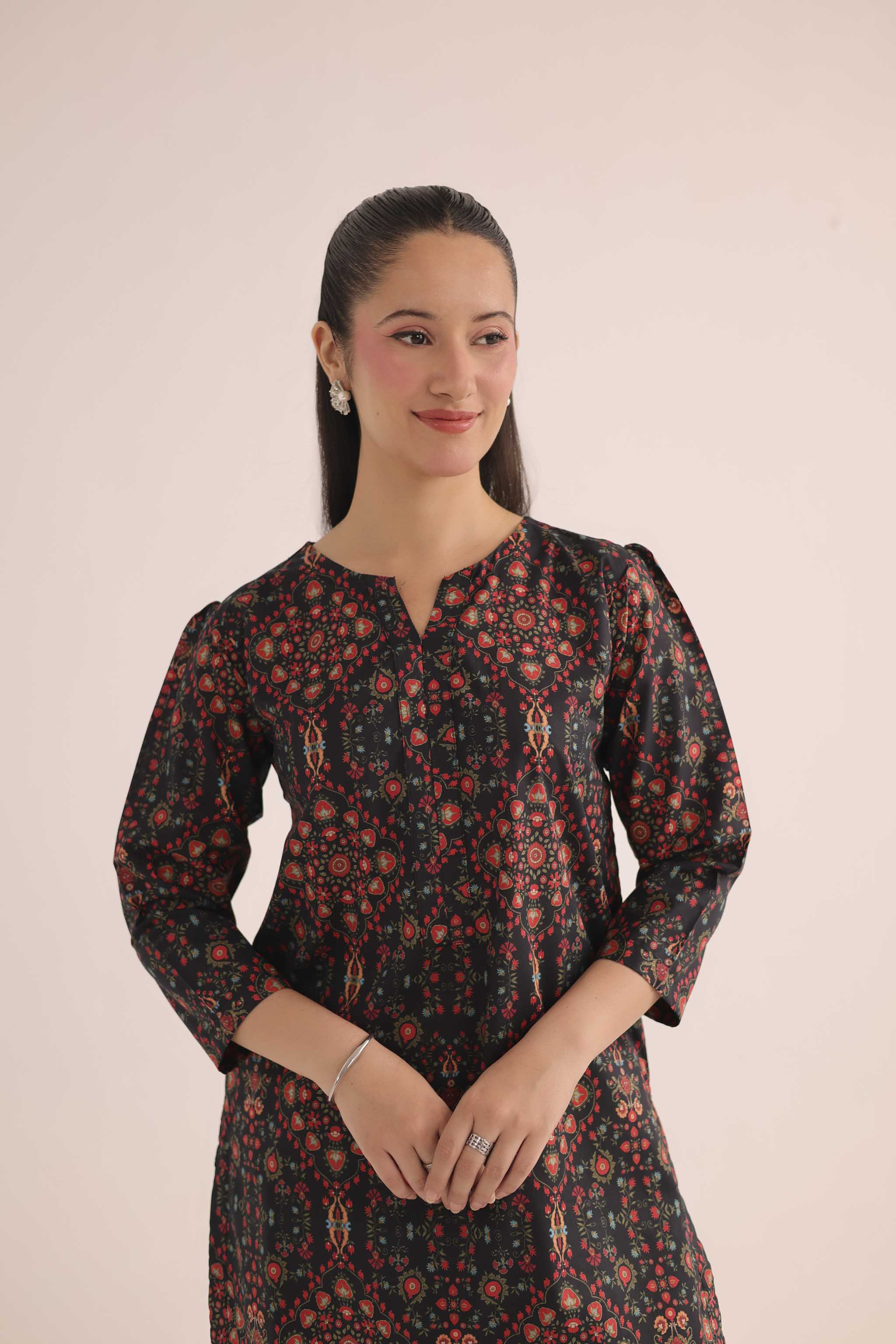 2PC Summer Lawn Dress- PRT L42732