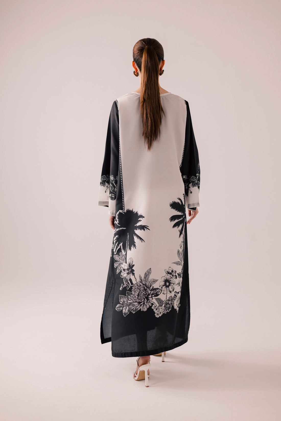 KF36 - Printed Kaftaan
