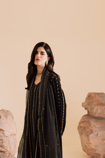 3PC Luxury Embroidered Dress-RSB01