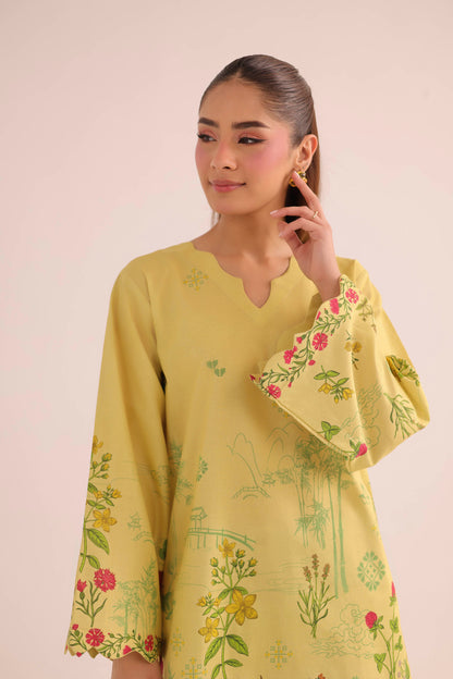 2PC Summer Lawn Dress- PRT L42982