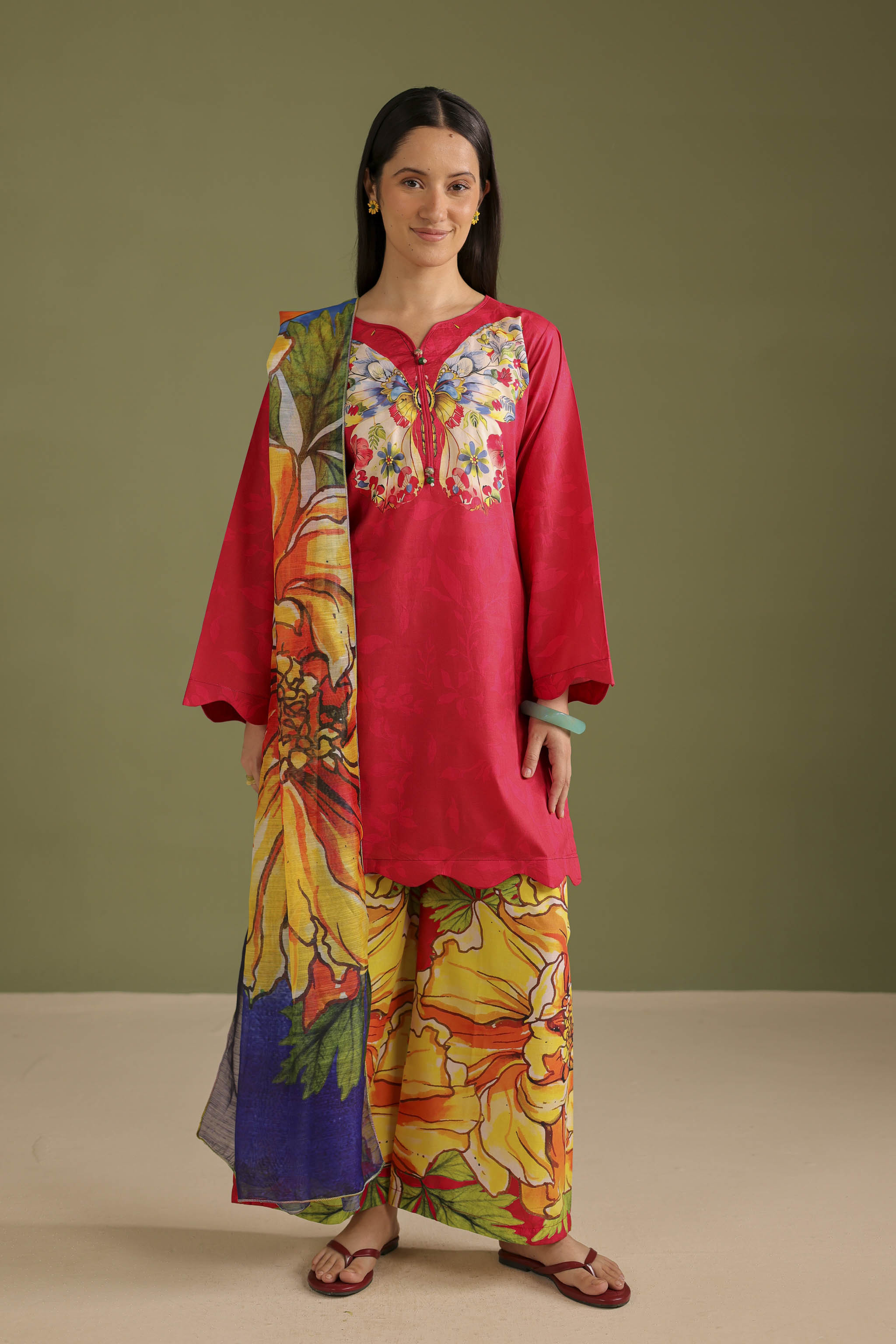3PC Printed Lawn Suit - 42662