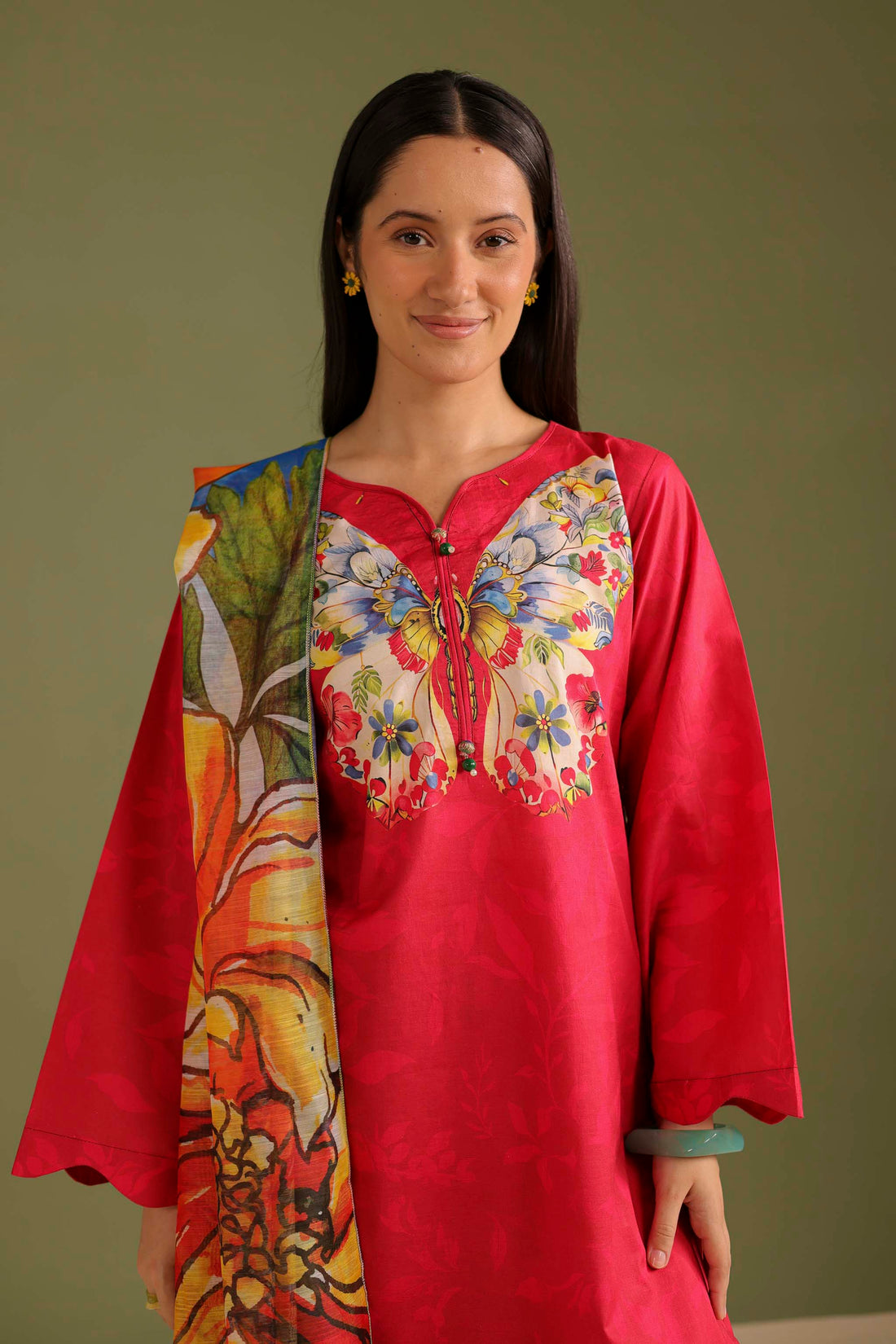 3PC Printed Lawn Suit - 42662