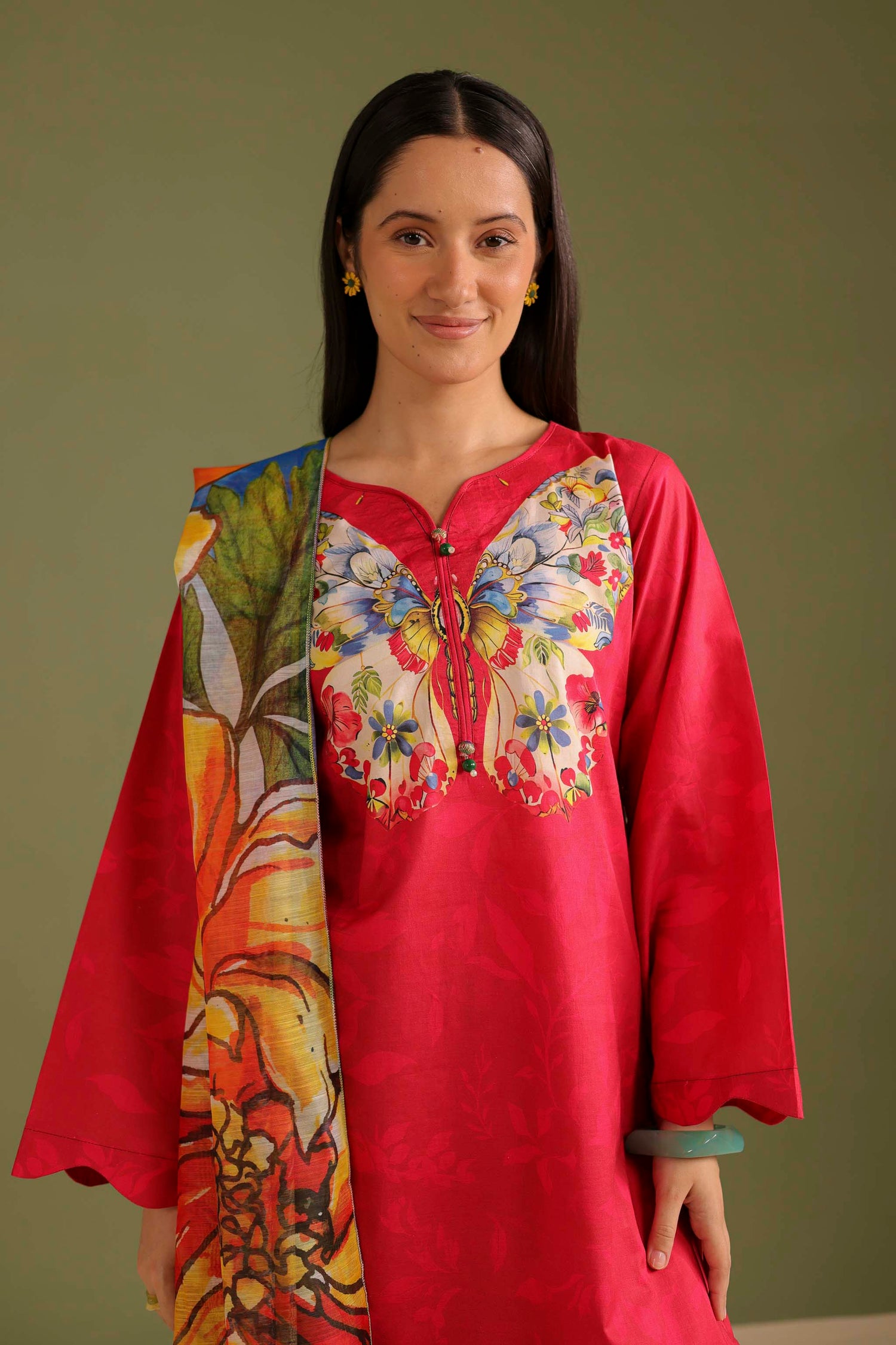 3PC Printed Lawn Suit - 42662