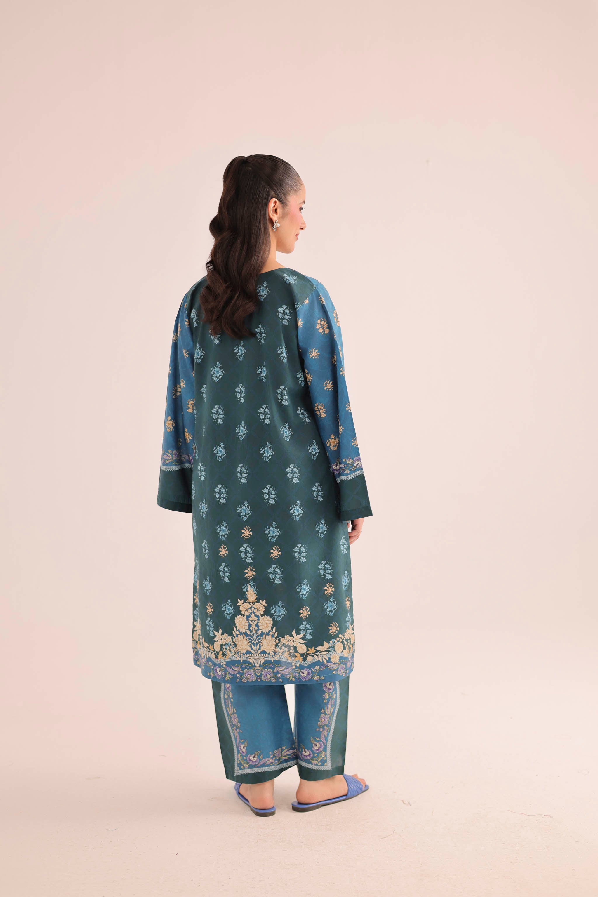 2PC Summer Lawn Dress- PRT L42945