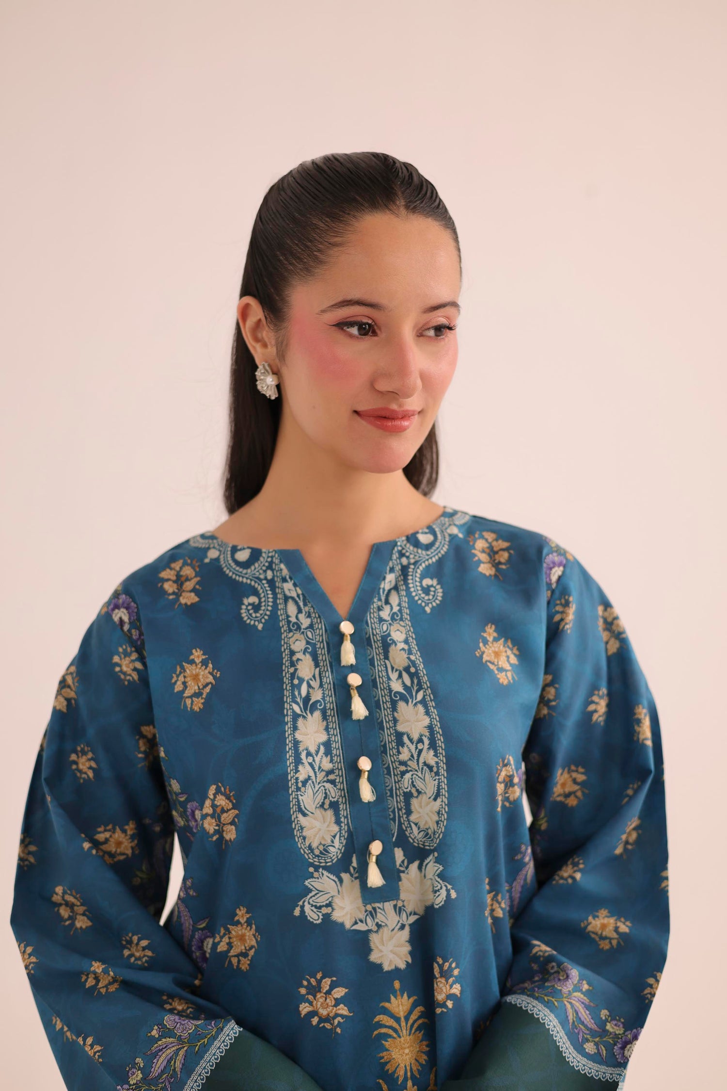 2PC Summer Lawn Dress- PRT L42945