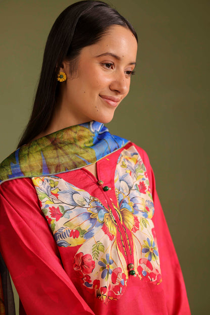 3PC Printed Lawn Suit - 42662