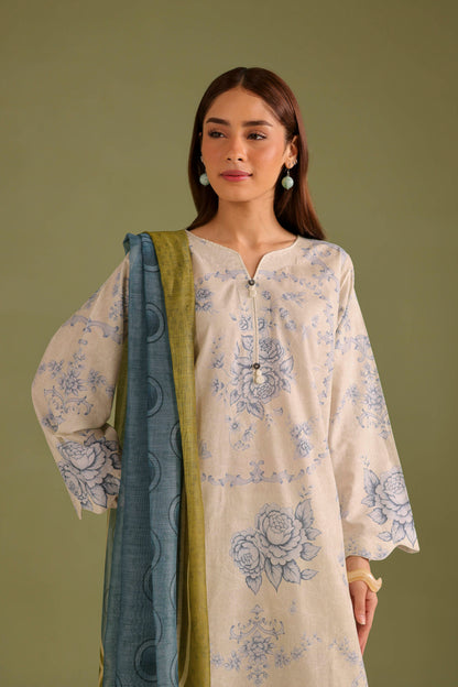 3PC Printed Lawn Suit - 42656
