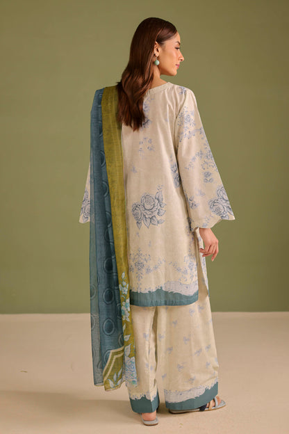 3PC Printed Lawn Suit - 42656