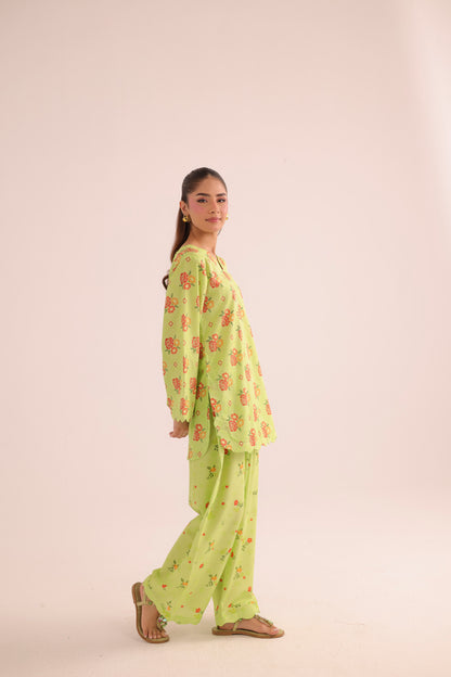 2PC Summer Lawn Dress- PRT L42731