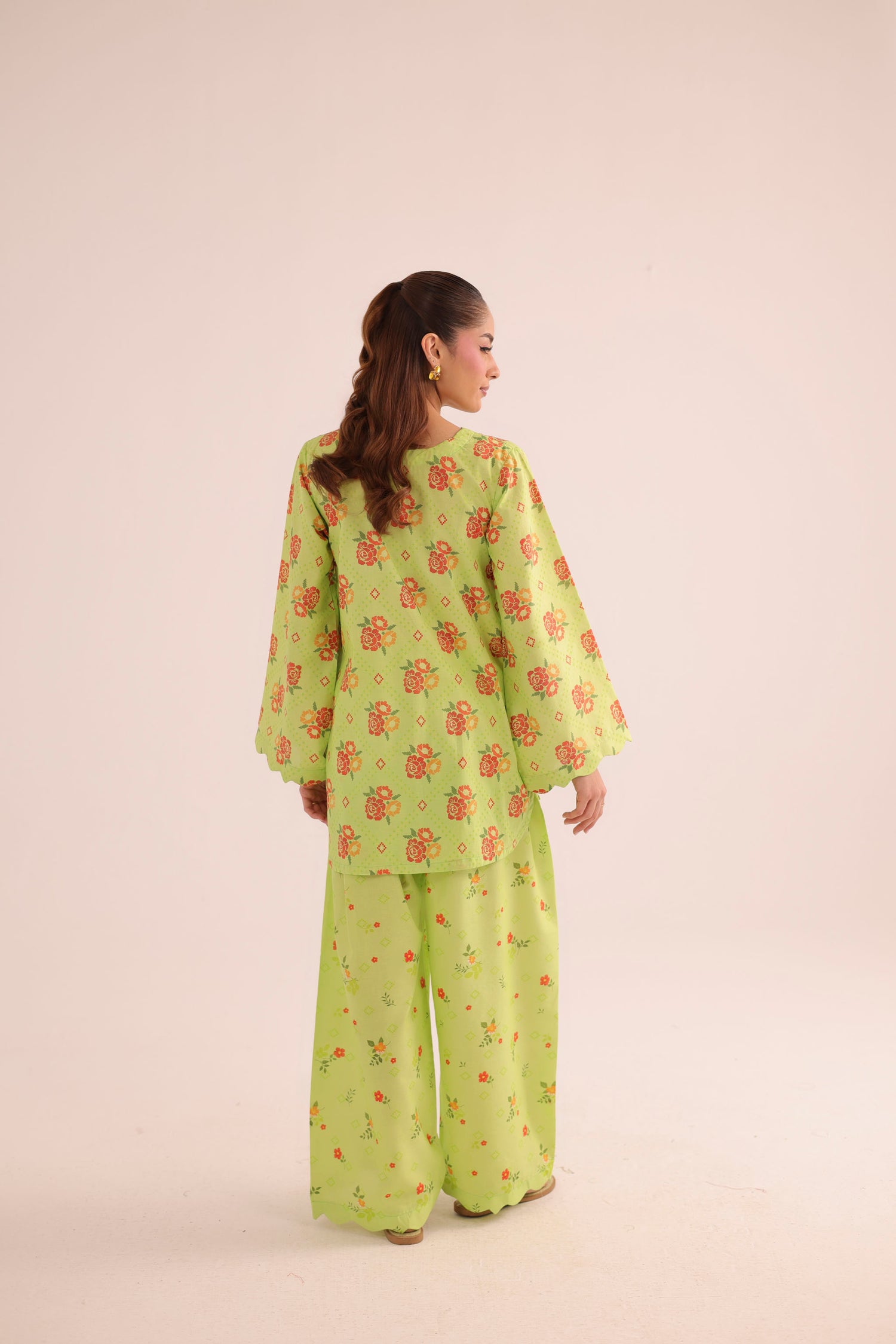 2PC Summer Lawn Dress- PRT L42731