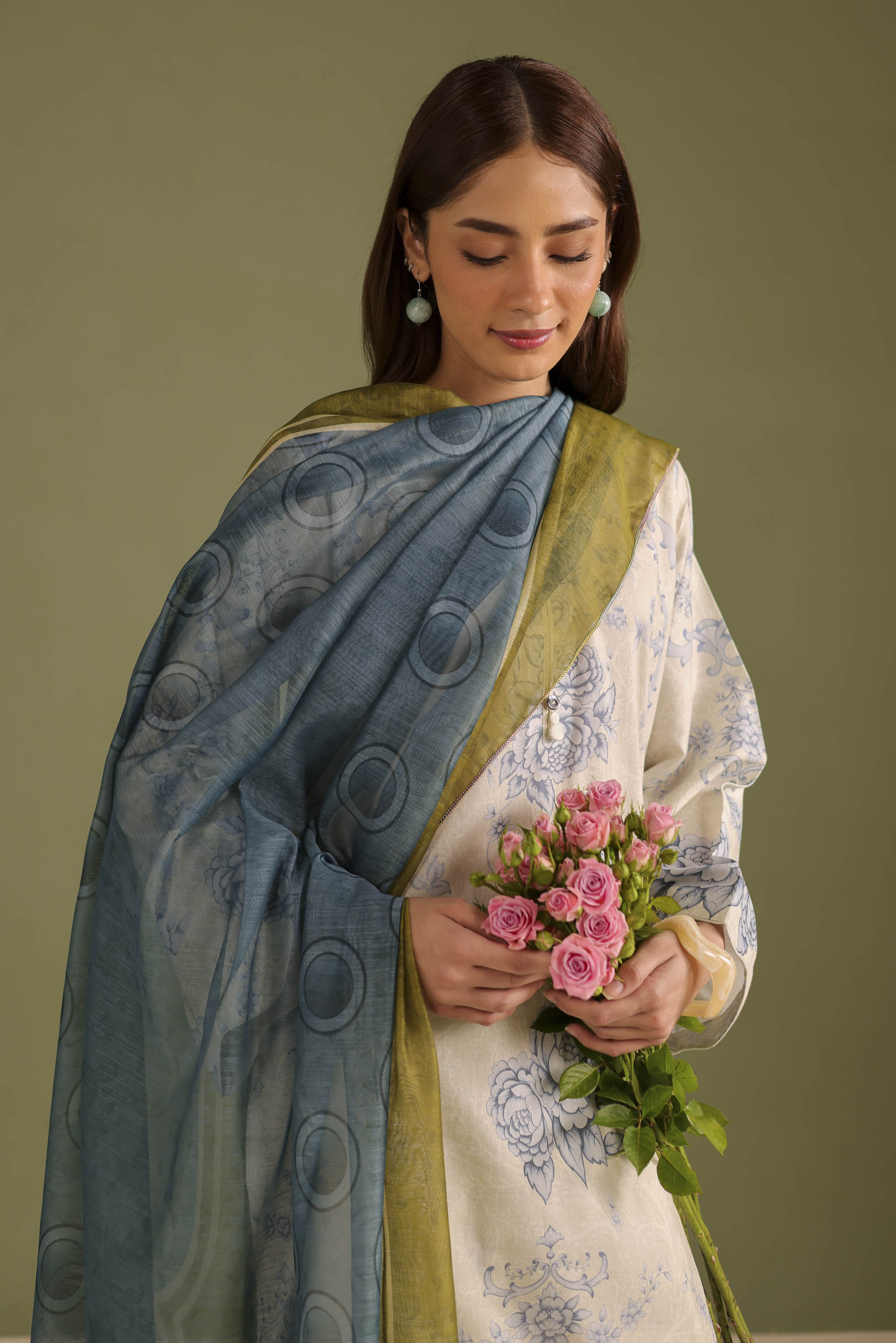 3PC Printed Lawn Suit - 42656