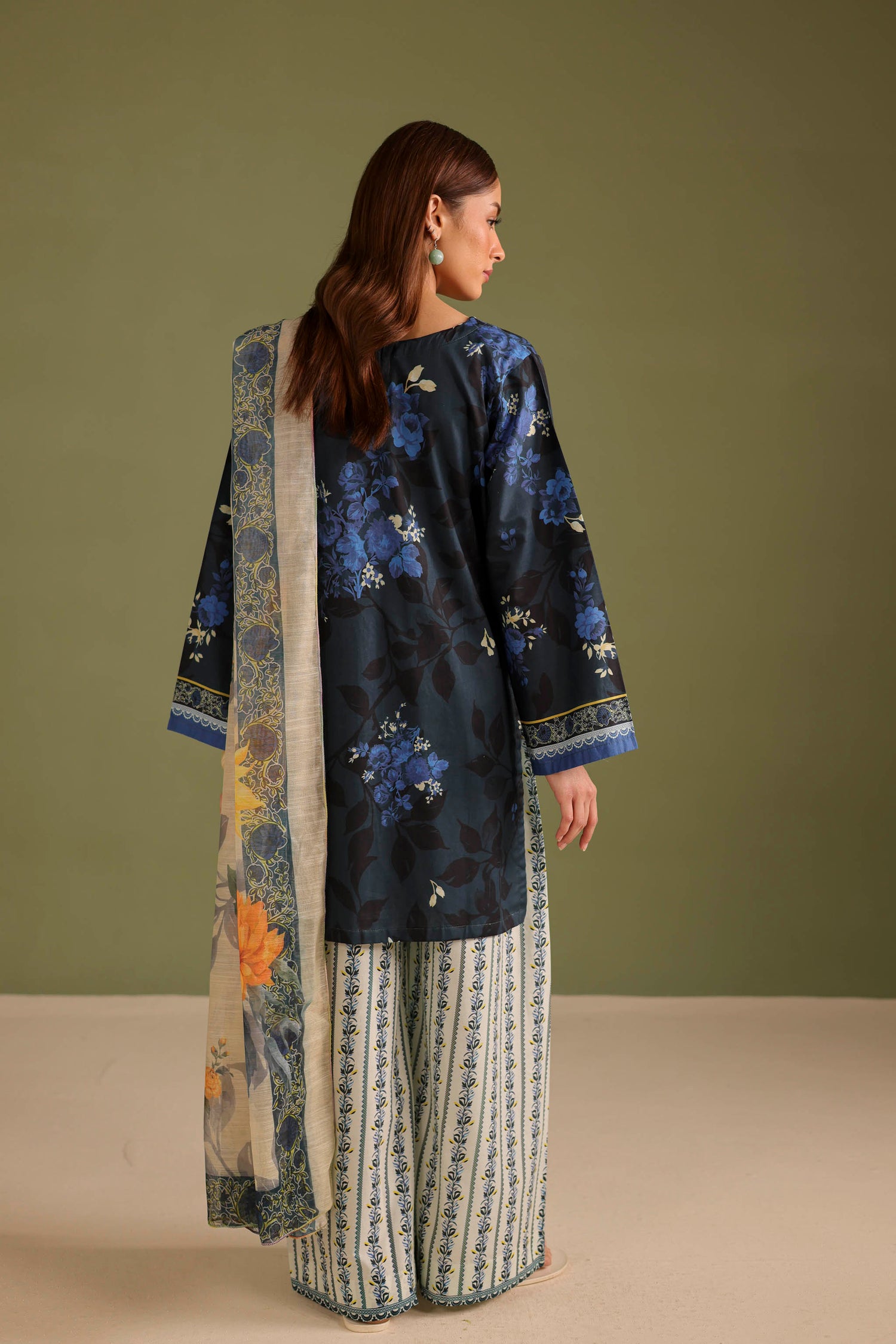 3PC Printed Lawn Suit - 42675
