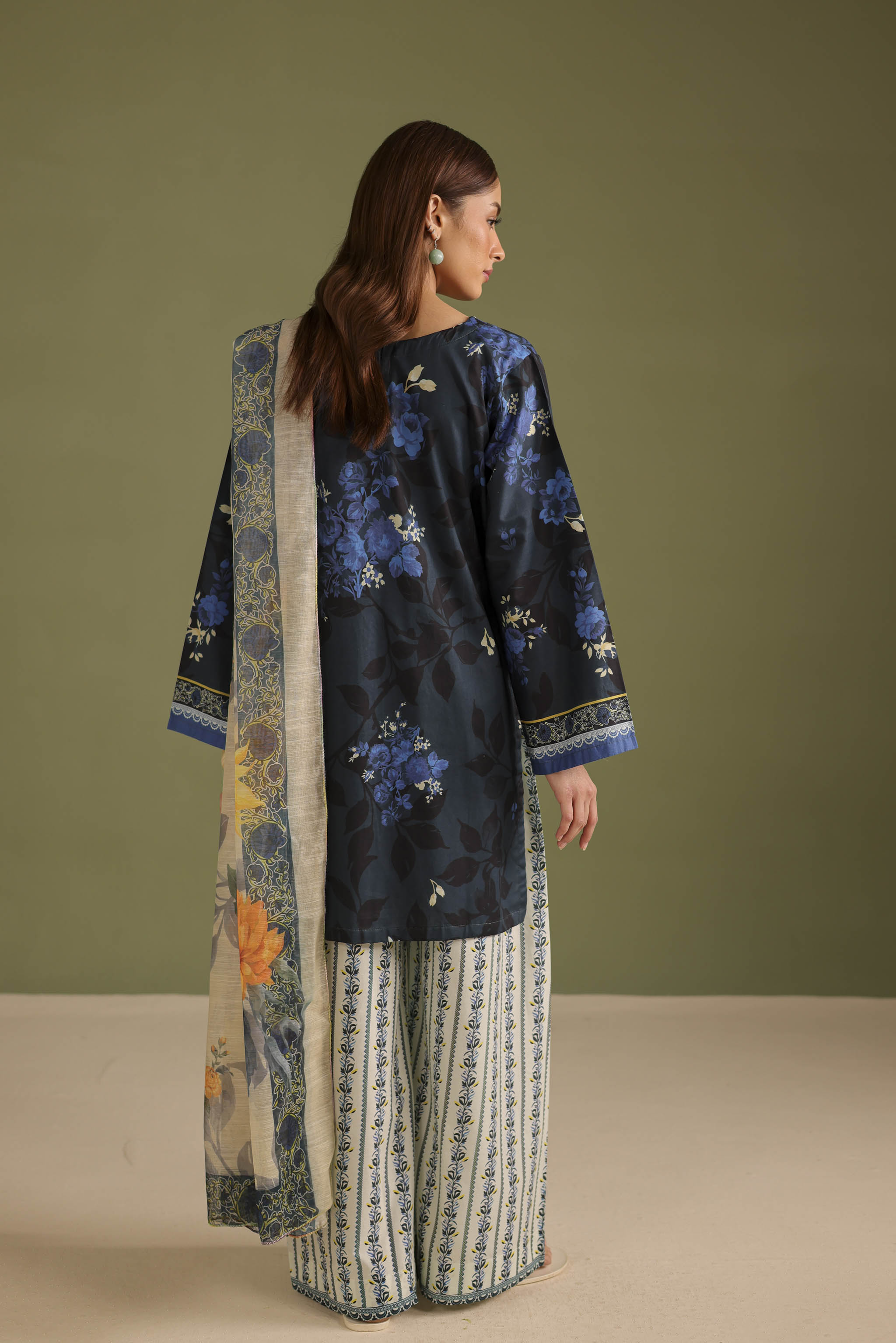 3PC Printed Lawn Suit - 42675