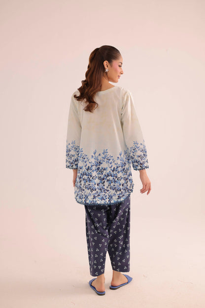 2PC Summer Lawn Dress- PRT L42721