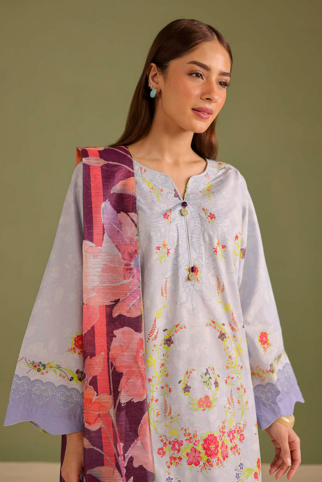 3PC Printed Lawn Suit - 42682