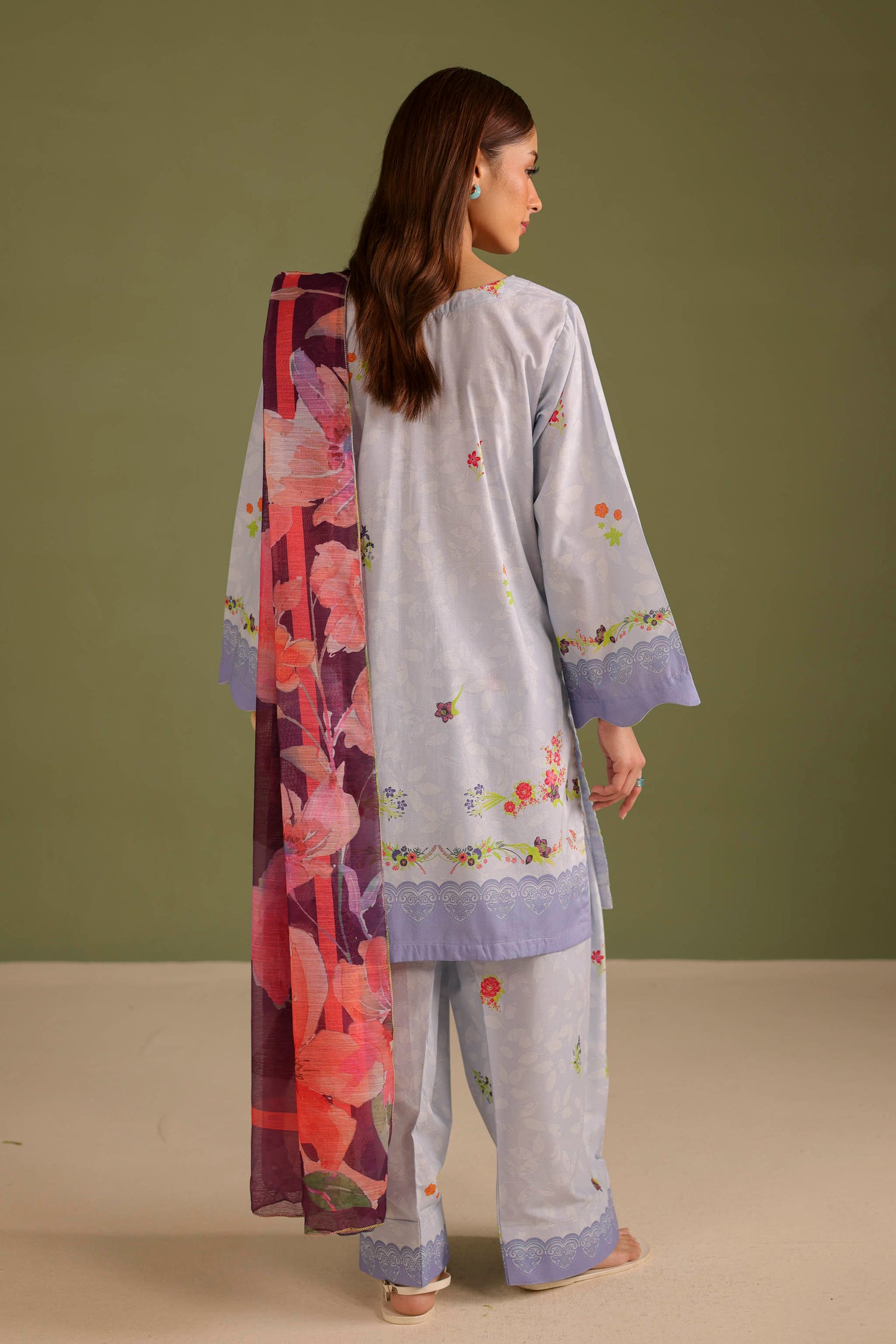 3PC Printed Lawn Suit - 42682