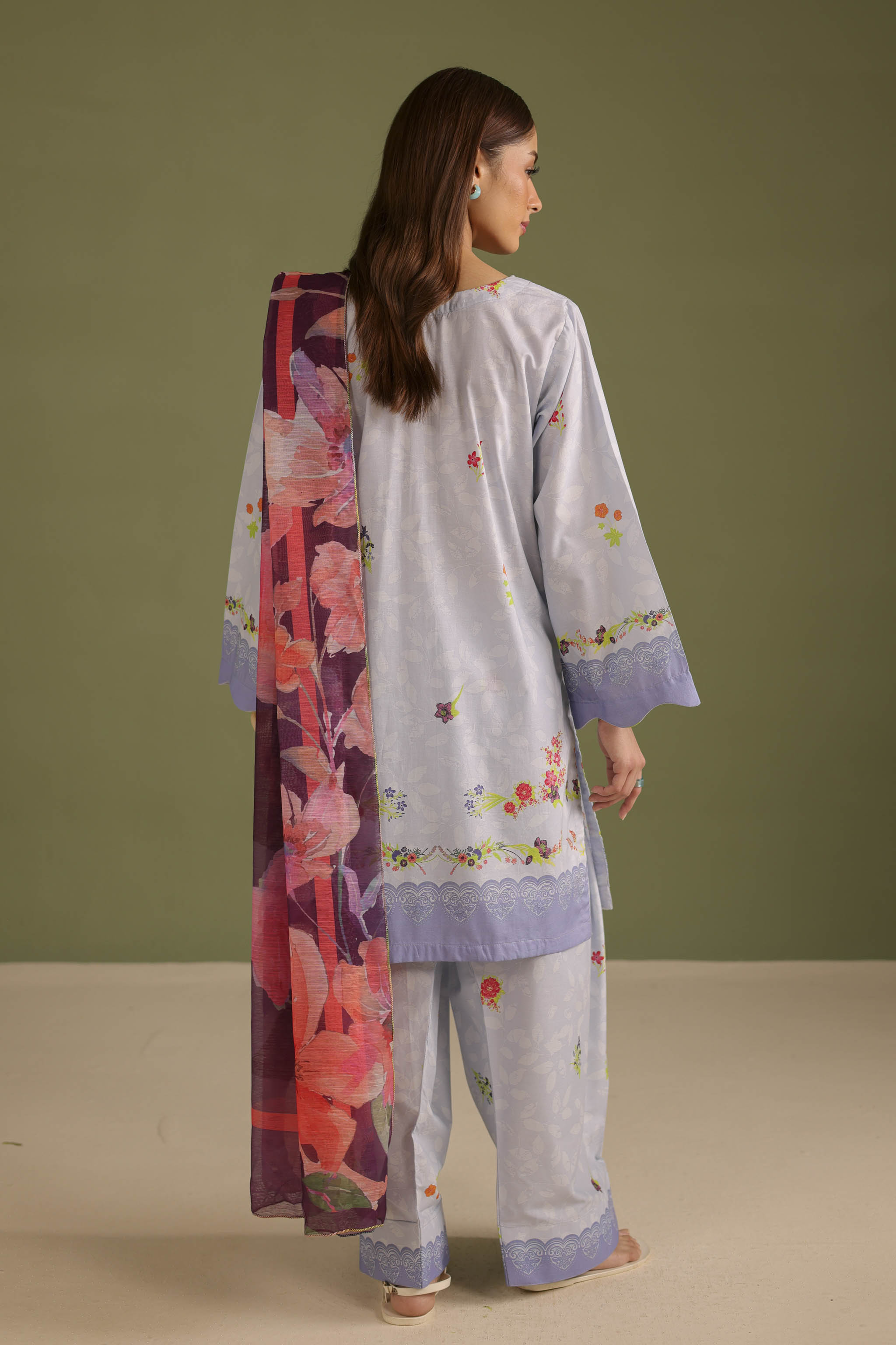 3PC Printed Lawn Suit - 42682