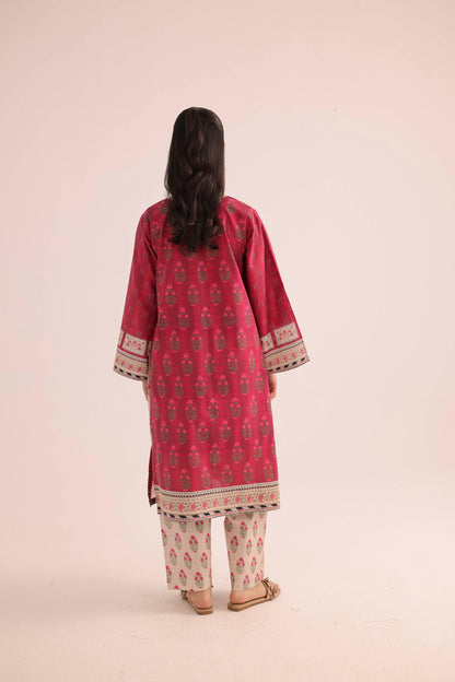 2PC Summer Lawn Dress- PRT L42723