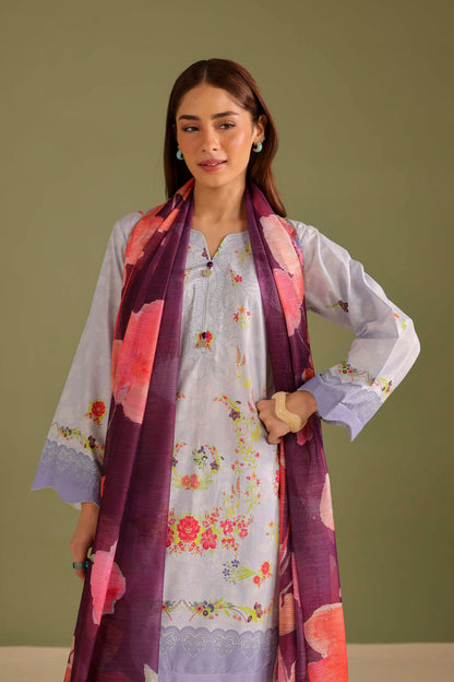 3PC Printed Lawn Suit - 42682