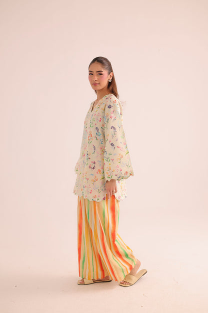 2PC Summer Lawn Dress- PRT L42944