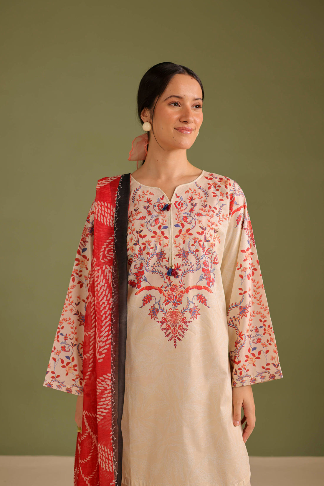 3PC Printed Lawn Suit - 42671