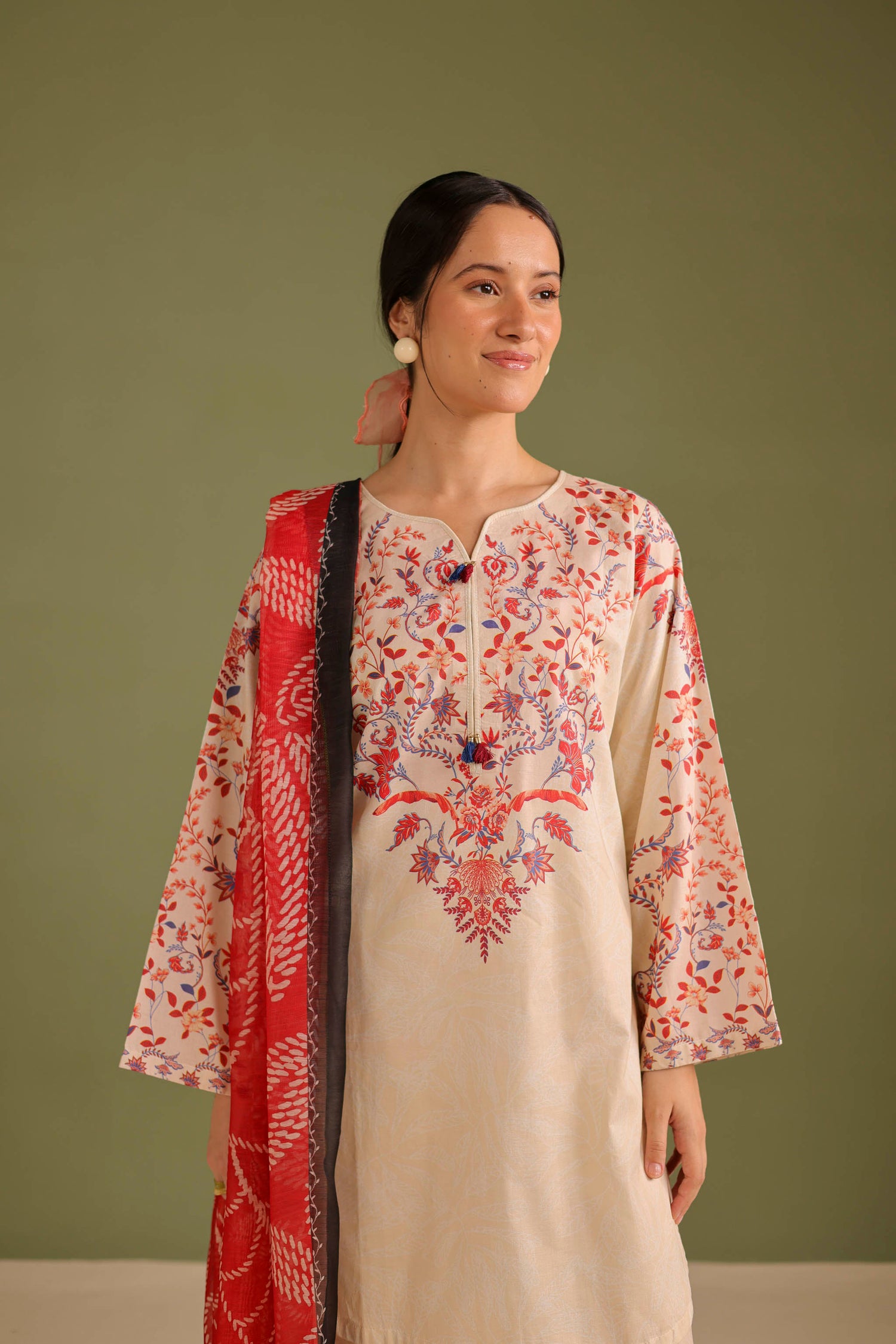 3PC Printed Lawn Suit - 42671