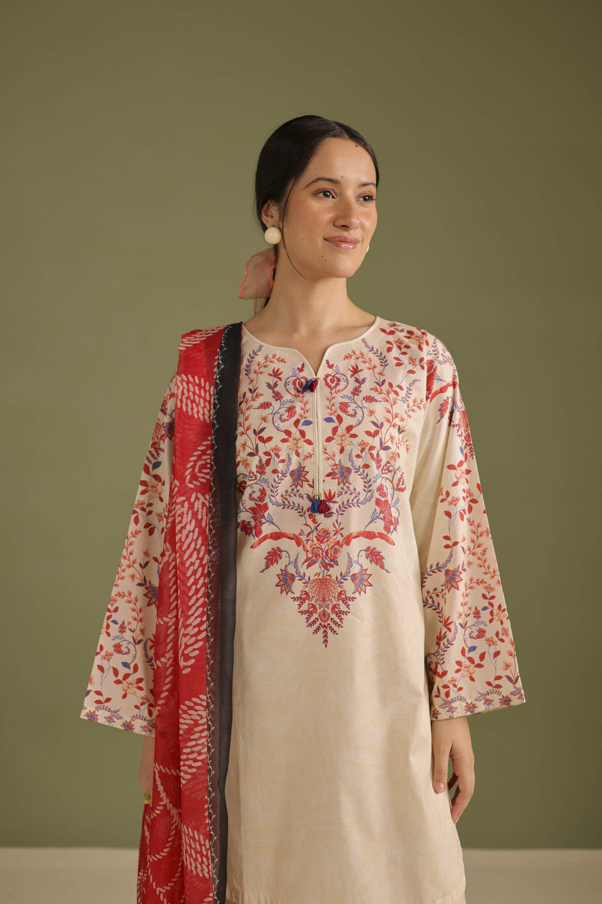 3PC Printed Lawn Suit - 42671
