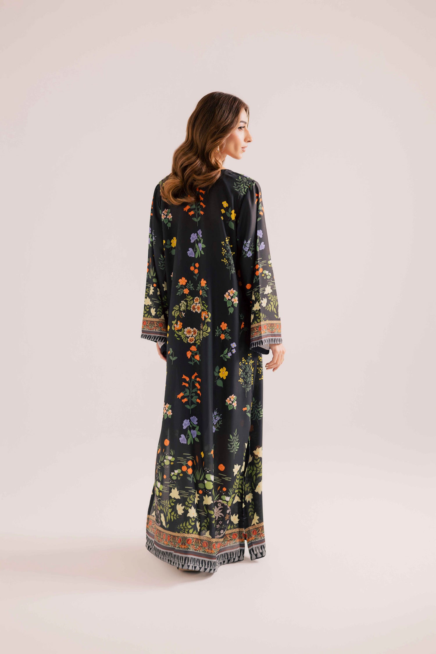 KF01 - Printed Kaftaan