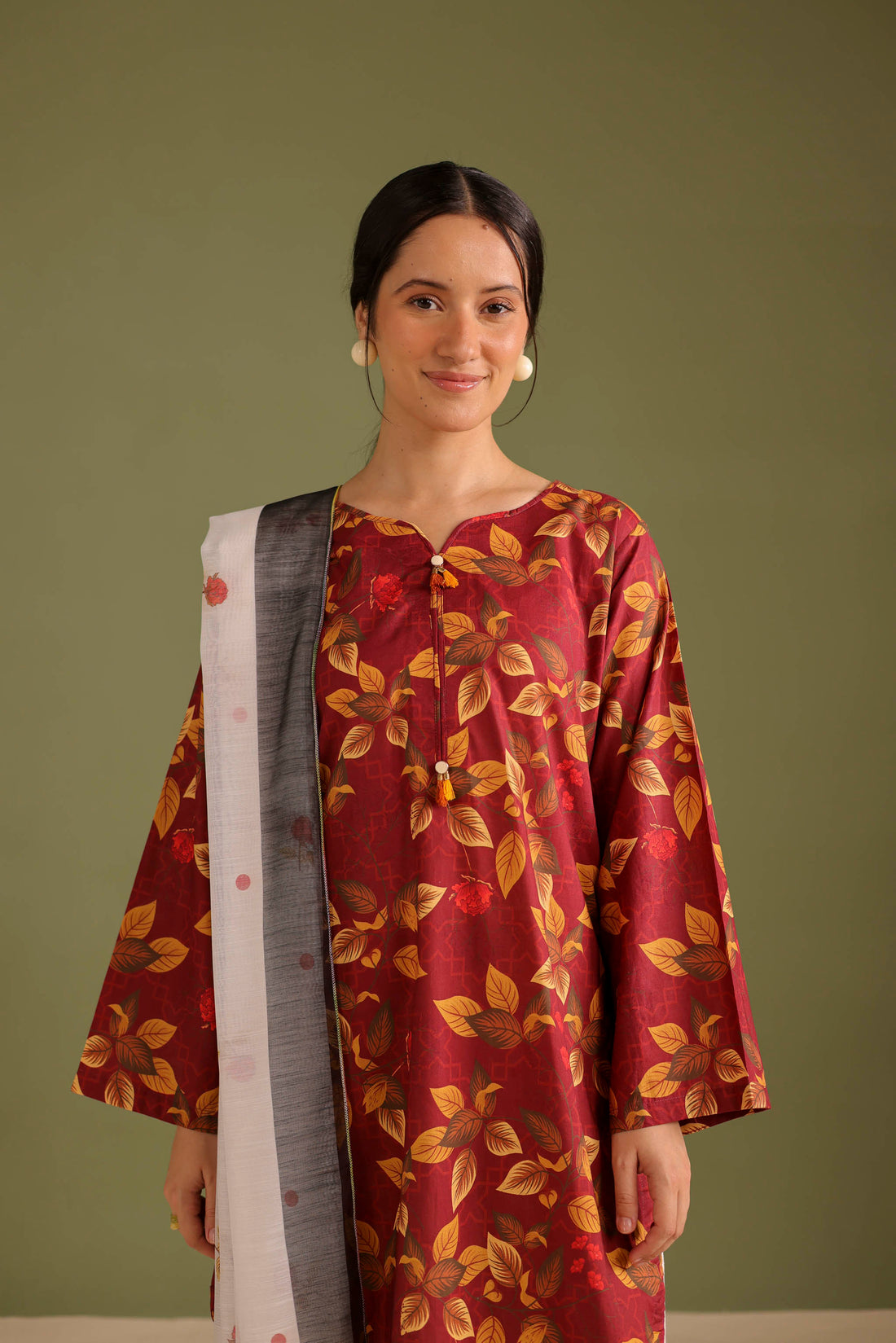 3PC Printed Lawn Suit - 42669
